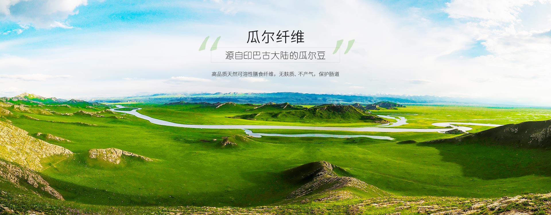 瓜尔纤维，高品质水溶性膳食纤维